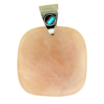 30-45mm Rose Quartz Freeform Pendants