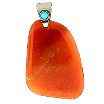 30-45mm Red Aventurine Freeform Pendants