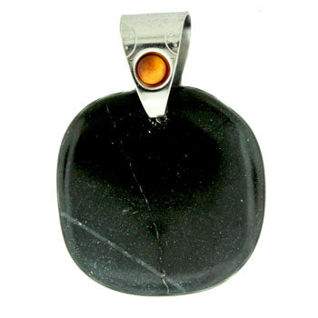 30-45mm Black Jasper Freeform Pendants