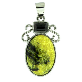 20X31mm Dyed Yellow Turtle Jasper Oval Pendants