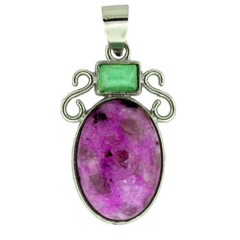 20X31mm Dyed Purple Quartz Glass Oval Pendants