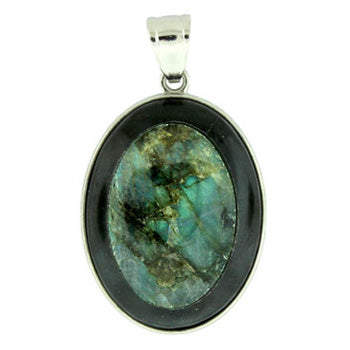 32X47mm Labradorite Oval Pendants