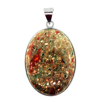 32X47mm Autumn Jasper Oval Pendants