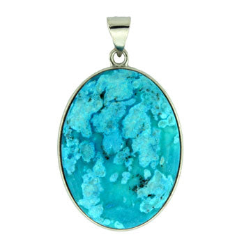 32X47mm Dyed Turquiose Jasper Oval Pendants