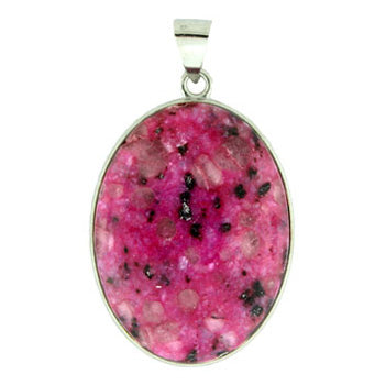 32X47mm Dyed Purple Quartz Glass Oval Pendants