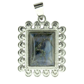 23X30mm Labradorite Rectangle Pendants