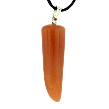 11X36mm Red Aventurine Chili Pendants