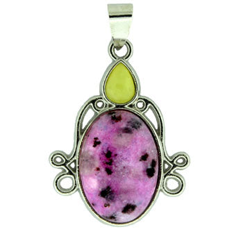 26X34mm Dyed Purple Quartz Glass Oval Pendants