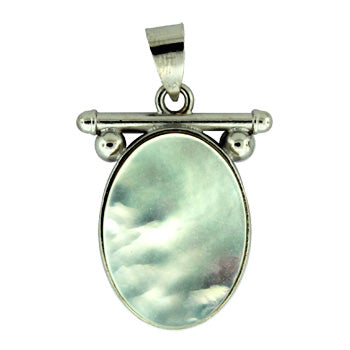 23X29mm Mother Of Pearl Oval Pendants