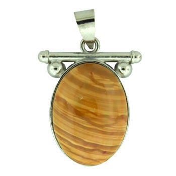 23X29mm Scenic Jasper Oval Pendants