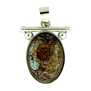 23X29mm Bronzite Oval Pendants