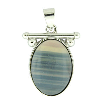 23X29mm Fluorite Oval Pendants