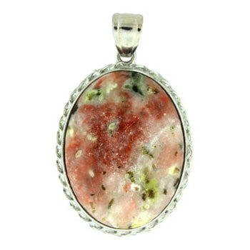 35X50mm Chili Jasper Oval Pendants