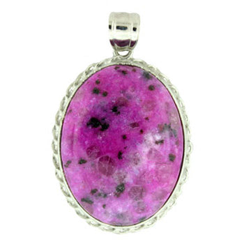 35X50mm Dyed Purple Quartz Glass Oval Pendants