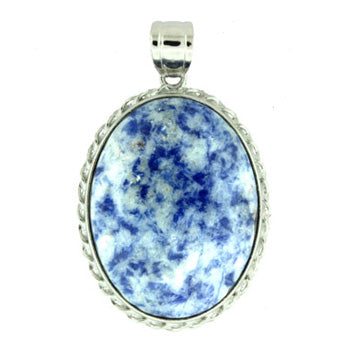 35X50mm Sodalite Brazil Oval Pendants