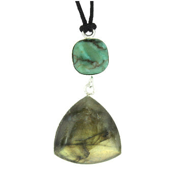 Labradorite Drop Pendants