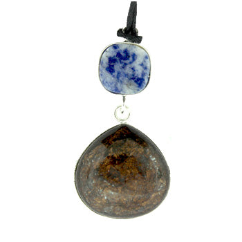 Bronzite Briolette Necklace