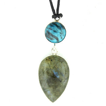 Labradorite Drop Pendants