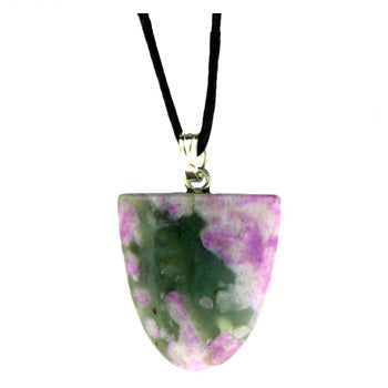 Purple Jasper Dyed Tongue Pendants