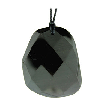 37-46mm Black Jasper Freeform Pendants