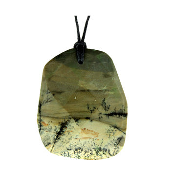 37-46mm Paintbrush Jasper Freeform Pendants