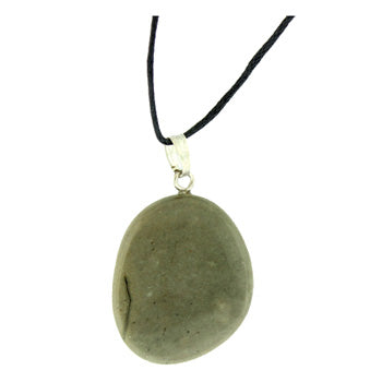 25-32mm Coffee Stone Freeform Pendants