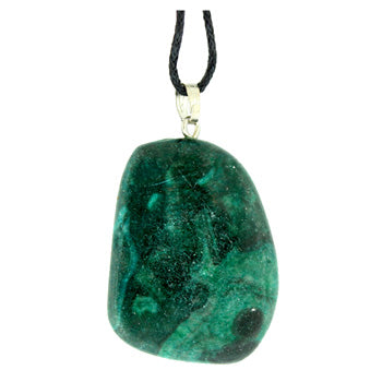 25-32mm Malachite Jasper Dyed Freeform Pendants