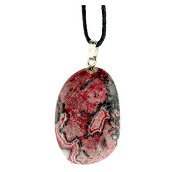 25-32mm Dyed Red Laguna Lace Freeform Pendants