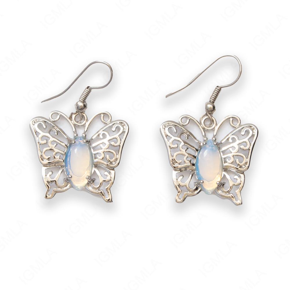 Opalite Butterfly Earrings