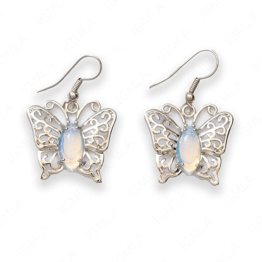 Opalite Butterfly Earrings