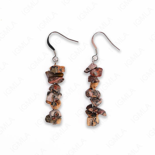 Leopard Skin Chips Earrings