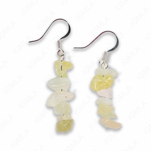 New Jade Chips Earrings