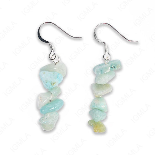 Amazonite Chips Earrings