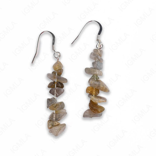 Labradorite Chips Earrings