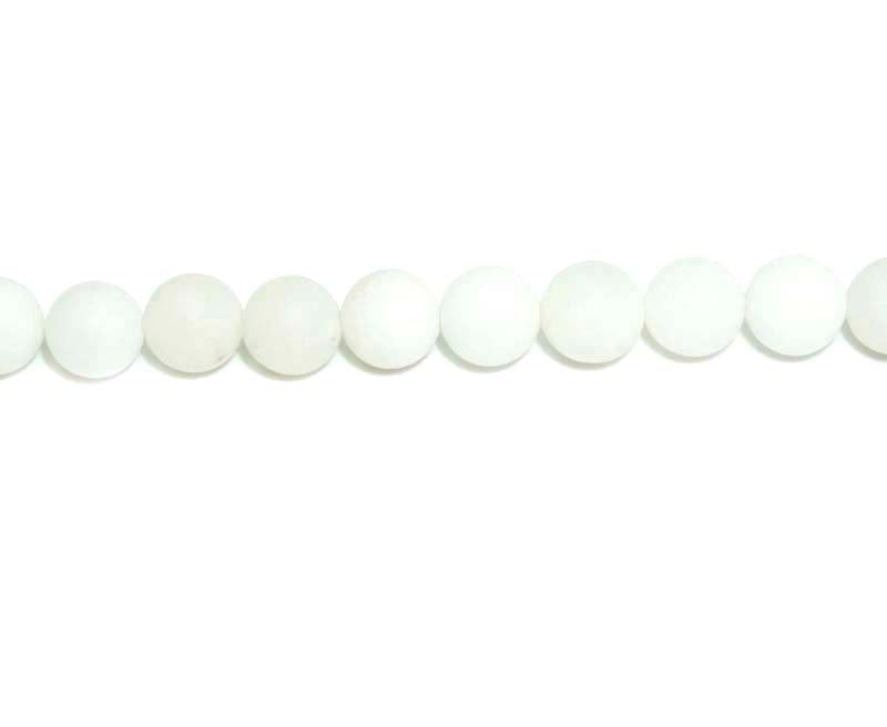 8mm Quartz Round Matt Beads