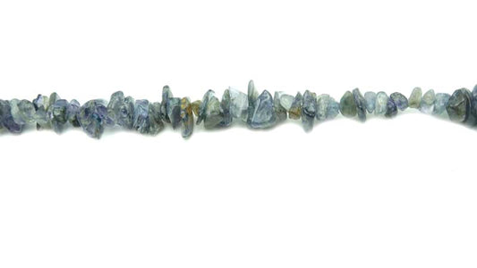 36 inch Lolite Chips Beads