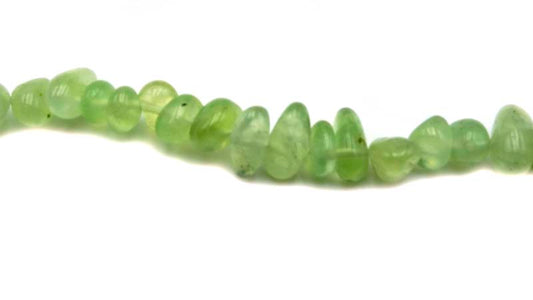 16 inch Prehnite Nuggets Beads
