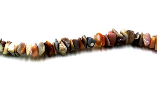 16 inch Pink Botwana Agate Nuggets Beads