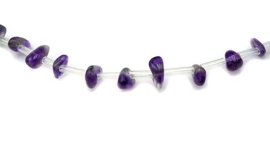 16 inch 7X12-12X16mm Amethsyt Long Chips Beads