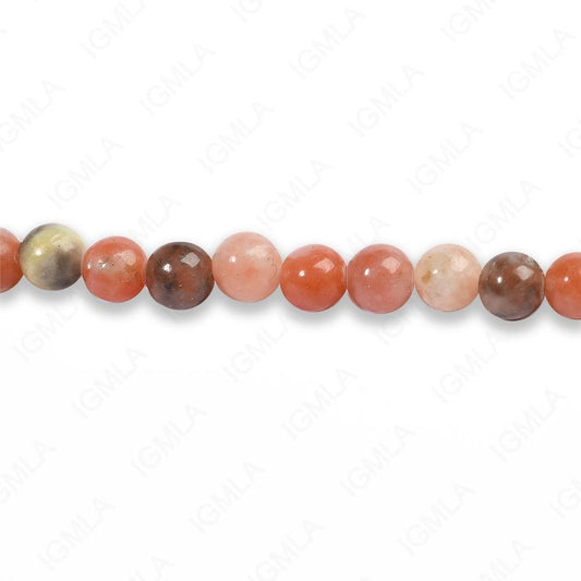 4mm Chilli Jasper Round Beads