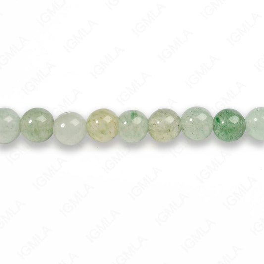 4mm Green Aventurine Round Beads