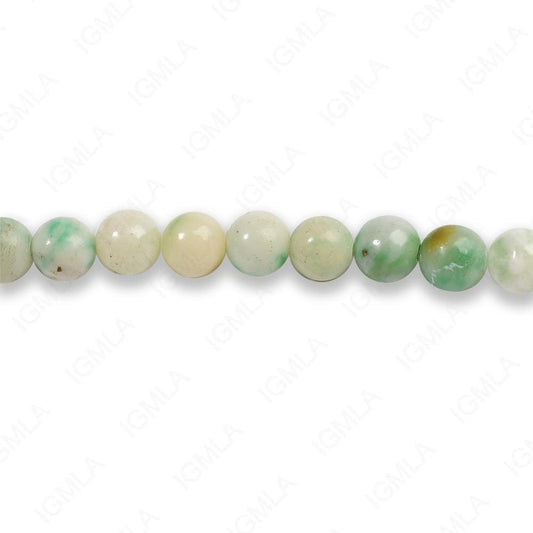 4mm Ch. Jade Round Beads