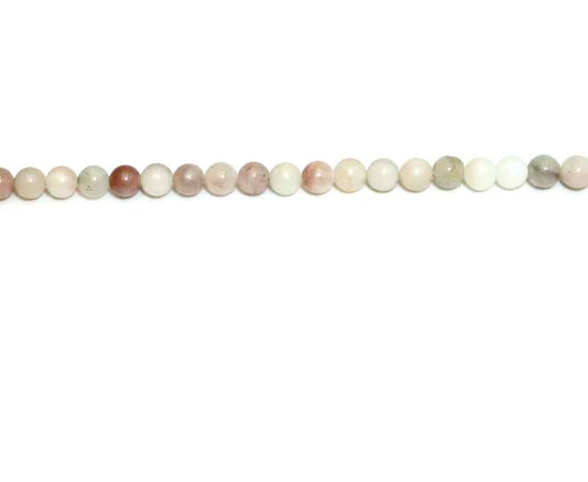 4mm Lavender Jasper Round Beads