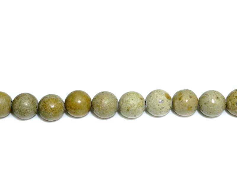 8mm River Stone Round Beads