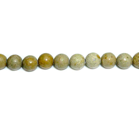 8mm River Stone Round Beads