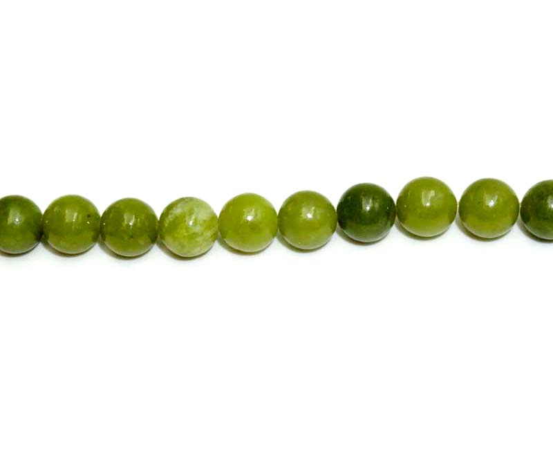 8mm Chiinese Nephrite Round Beads