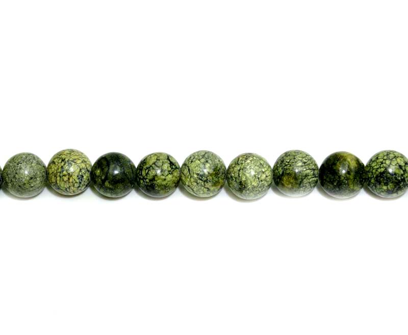 8mm Russian Jade Round Beads