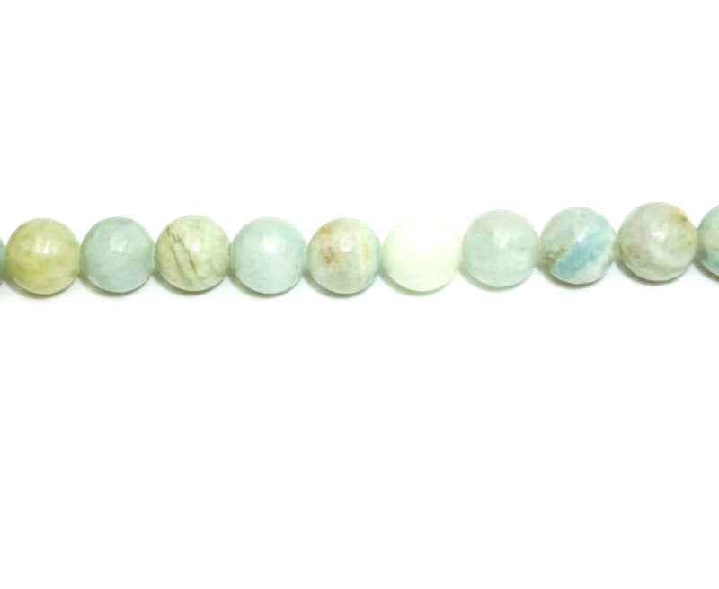 8mm Amazonite Jasper Round Beads