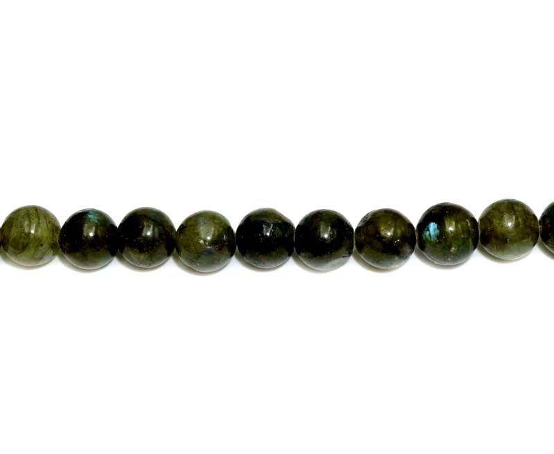 8mm Madagascar Labradorite Round Beads