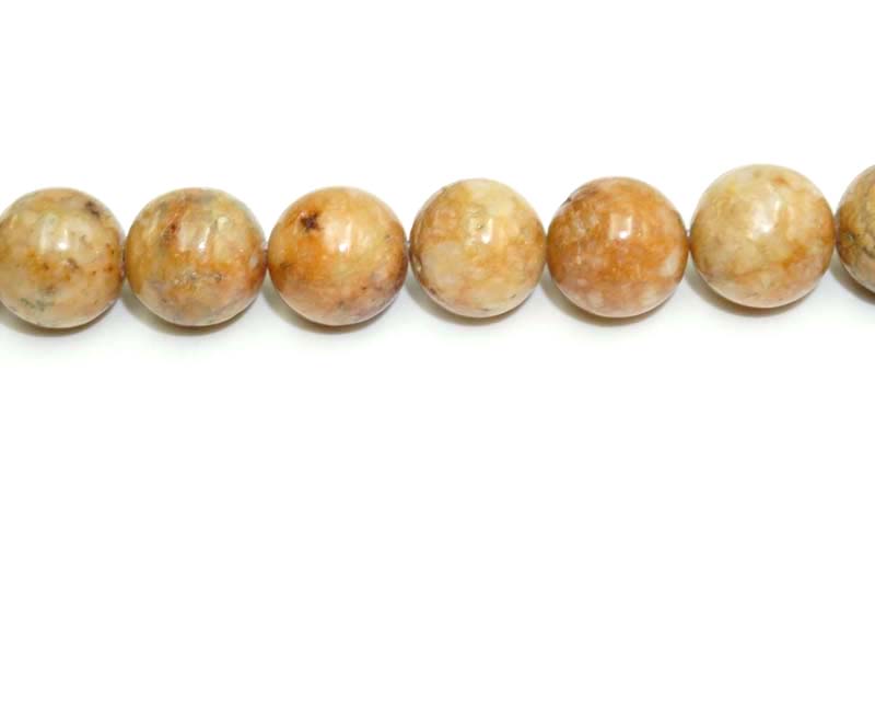 12mm Pink Chilli Jasper Round Beads